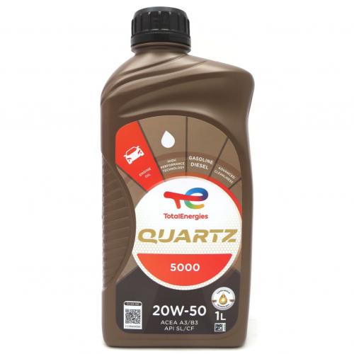 1 Liter Total Quartz 5000 20W-50